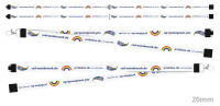 Schlüsselband mit CSD Osnabrück Logo &...