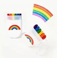 Regenbogen Gesichtsmaler
