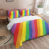 Regenbogen Bettwäsche 200 cm x 200 cm