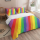 Regenbogen Bettwäsche 200 cm x 200 cm